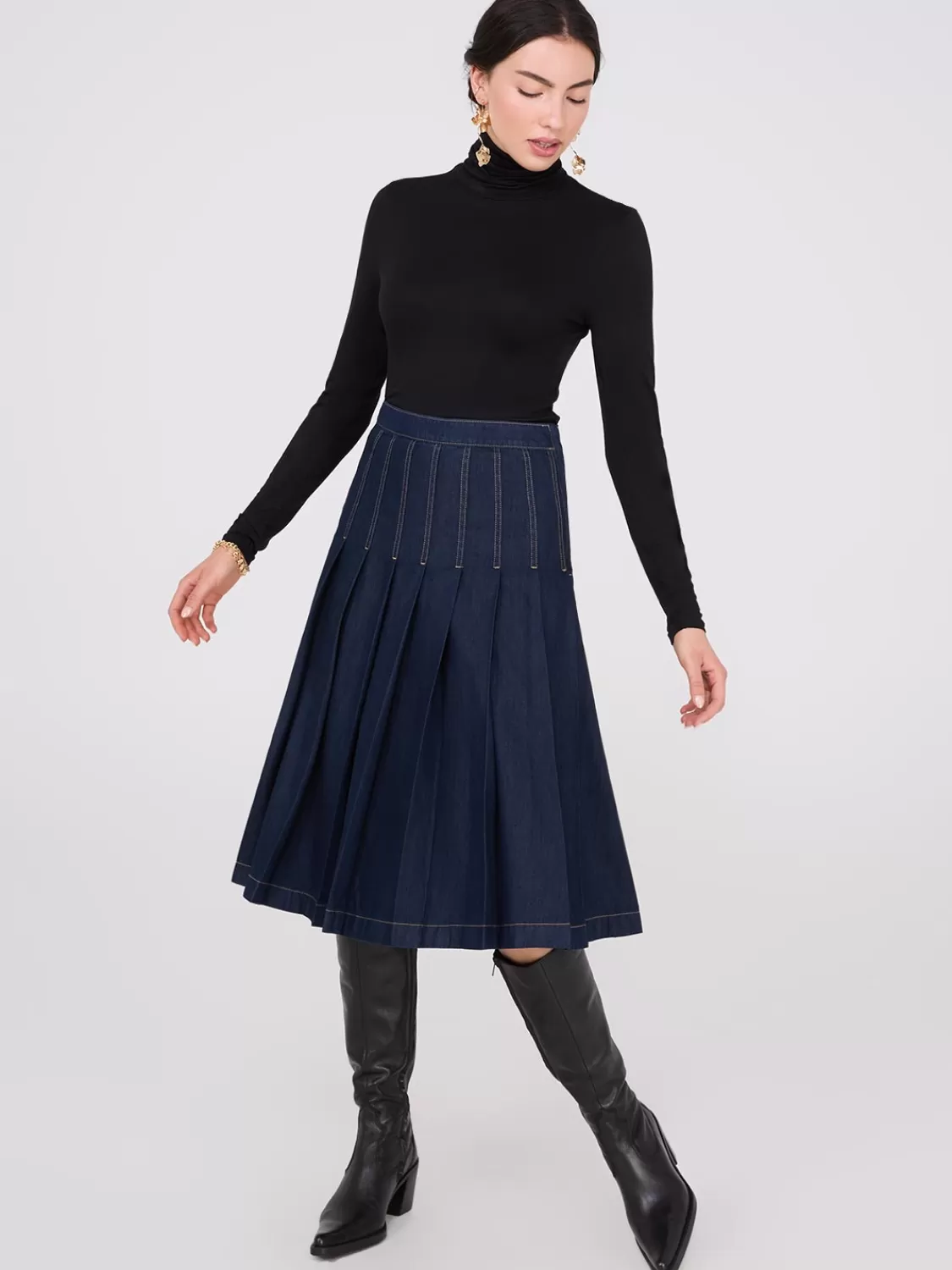 Suzy Shier Suzy Everyday | Long Sleeve*Long Sleeve Turtleneck Top