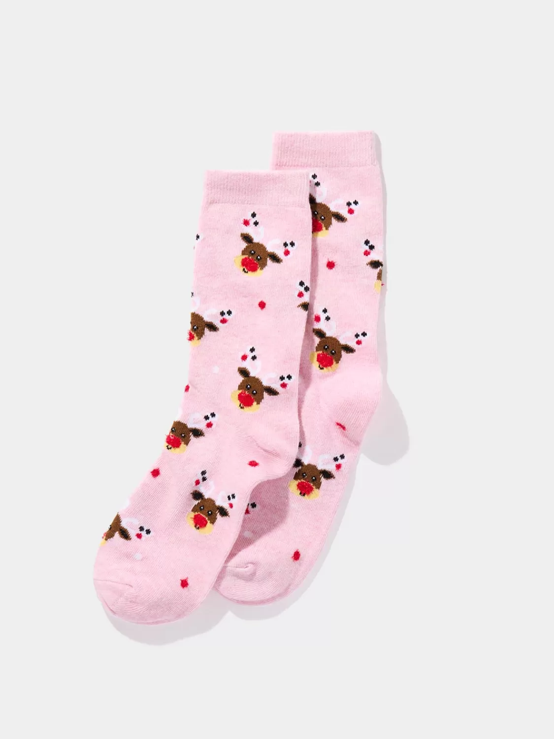 Suzy Shier Socks & Tights*Reindeer Christmas Socks