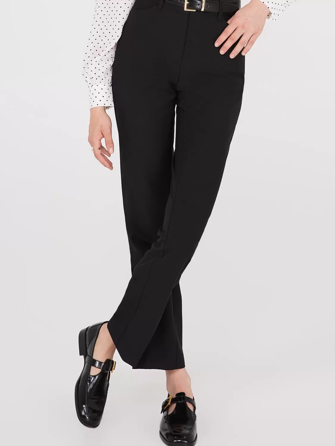 Suzy Shier Bottoms | Pants*Slant Pocket Long Length Pants